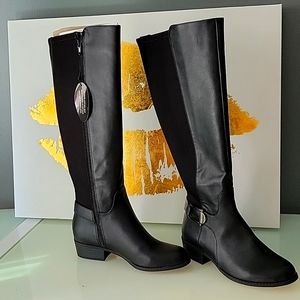 Alfani black riding boots